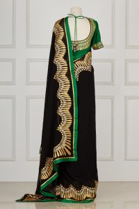 Black embellished saree set by Abu Jani Sandeep Khosla (3)