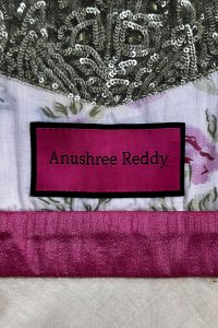 Pink sequin embellished anarkali set by Anushree Reddy (4)