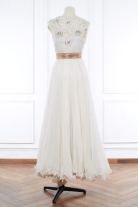 White cord embroidered anarkali set by Rohit Bal (2)