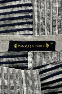 White embroidered asymmetrical top by Pankaj & Nidhi (3)