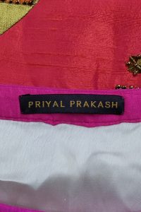 Pink and white embroidered lehenga by Priyal Prakash (3)